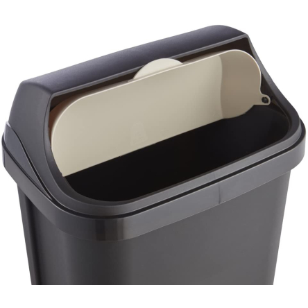 Контейнер для мусора Keeeper ROLLTOP 10л графит (КЕЕ-0453.2) - 4