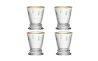 Набір склянок із золотим ободом La Rochere ABEILLE, h 10,3 см, 260 мл, 4 пр. - 1 Набір склянок із золотим ободом La Rochere ABEILLE, h 10,3 см, 260 мл, 4 пр. - 1