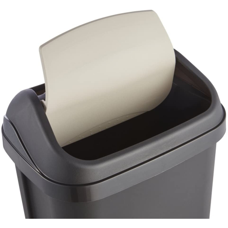 Контейнер для мусора Keeeper SWING BIN 25л графит (КЕЕ-0307.2) - 4