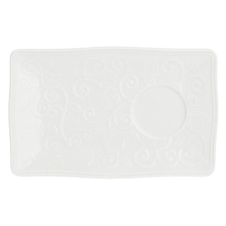 P003800015 Чашка для кави з блюдцем La Porcellana Bianca FLORENTINA, порцеляна, 90 мл - 2