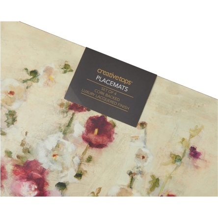 Набір коркових підставок під тарілки Creative Tops Wild Field Poppies, 40 x 29 см, 4 шт. - 4