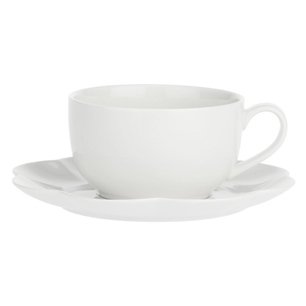 P000200027 Чашка велика з блюдцем La Porcellana Bianca VILLADEIFIORI, порцеляна, 450 мл - 1