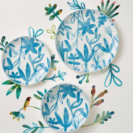 AW0578 Мисочка DUSK BLUE, фарфор, диам. 16 см, 660 мл - 5 AW0578 Мисочка DUSK BLUE, фарфор, диам. 16 см, 660 мл - 5