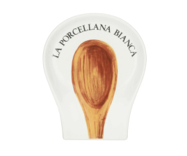 P01261714D Підставка для ложки La Porcellana Bianca CONSERVA, порцеляна, 17 х 14 см