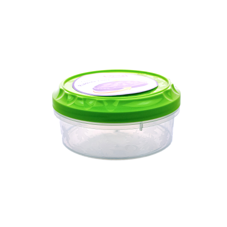 Ємність для морозилки BRANQ RUKKOLA TWIST з малиновою кришкою, що загвинчується 600мл (BRQ-1111.2) - 1