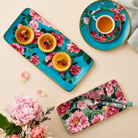 HV0168 Набір чашок для еспресо з блюдцями TEAS & C`S Silk Road Aqua, діам. 12,5 см, 85 мл, 2 шт - 4 HV0168 Набір чашок для еспресо з блюдцями TEAS & C`S Silk Road Aqua, діам. 12,5 см, 85 мл, 2 шт - 4
