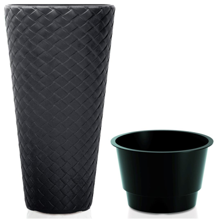 Горшок для цветов Prosperplast MATUBA 39х37см антрацит (71364-433) - 1