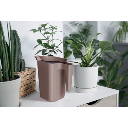Лійка для квітів Prosperplast JUG 1,8л каштаново-коричнева (74158-7587) - 3 Лійка для квітів Prosperplast JUG 1,8л каштаново-коричнева (74158-7587) - 3