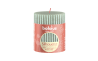 Свічка Рустик Bolsius Silhouette стовпчик 8х6.8см нефритові смуги (BOL-720368) - 1