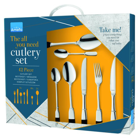 Набір столових приборів Amefa TRIOMPHE 42 предмети - 2
