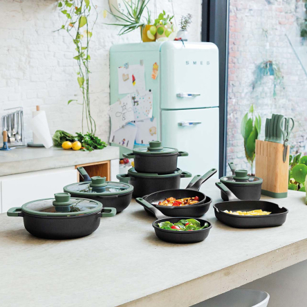 Сковорода з антипригарним покриттям BergHOFF LEO FOREST діаметр 24см, 2л (3950374) - 4