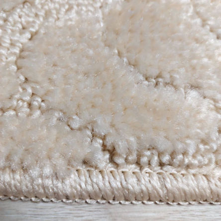 Набір килимків TM Bravira серія Classik (50х80, 40х50см) бежевий Beige, поліпропілен (CLT202020-153) - 4