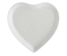 P002000017 Набір з двох тарілок HEART La Porcellana Bianca CUPIDO, порцеляна, 17 х 17 см
