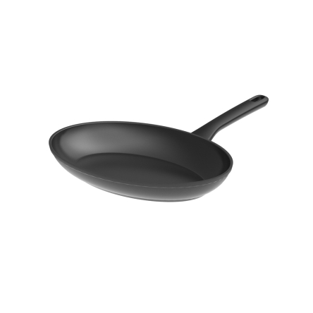 Сковорода овальна з антипригарним покриттям BergHOFF DiNA HELIX 24х23см, 1.9л (1315093) - 1