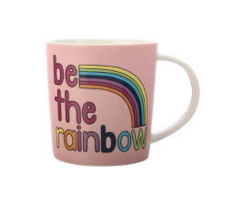 DX1072 Кухоль BE KIND Be the Rainbow, порцеляна, 380 мл