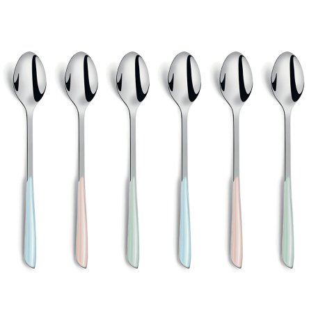 Набір ложок для холодного чаю Amefa ECLAT, 6 шт. - 1