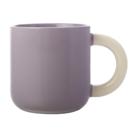 DI0344 Кухоль для чаю SHERBET Lilac, порцеляна, 370 мл - 1 DI0344 Кухоль для чаю SHERBET Lilac, порцеляна, 370 мл - 1