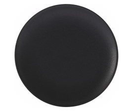 AX0066 Тарелка десертная CAVIAR BLACK, фарфоровая, диам. 15 см