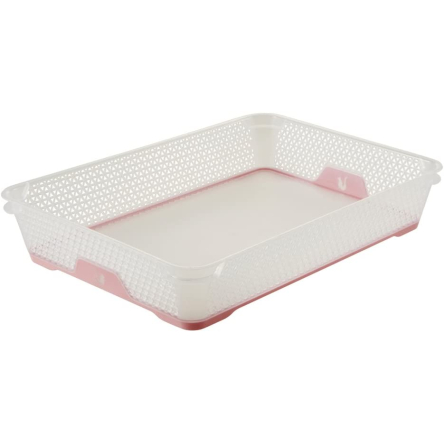 Кошик для зберігання Keeeper Jonas А-4 прозорий/рожевий (Kee -367.1) - 1 Кошик для зберігання Keeeper Jonas А-4 прозорий/рожевий (Kee -367.1) - 1