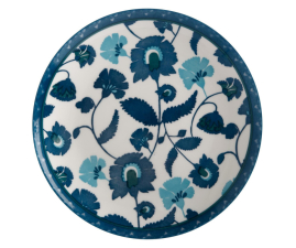 AW0455 Тарілка обідня RHAPSODY BLUE порцелянова, діам. 20 см
