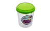 Комплект ємностей для морозилки BRANQ RUKKOLA 3шт 2х0.5л+0.75л с салатовой крышкой (BRQ-1145.1) - 2