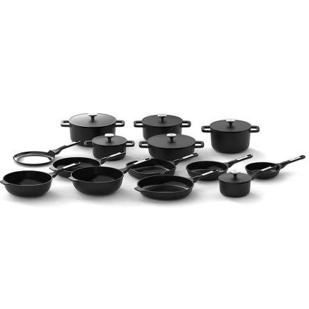 Каструля з антипригарним покриттям BergHOFF LEO PHANTOM діаметр 24см, 5.5л (3950577) - 5