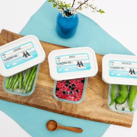 Комплект ємностей для морозилки Keeeper Mia Magic Ice прямокутний 3х1.25л (KEE-3015) - 7