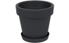Горщик для квітів Prosperplast LOFLY 16х14.5см антрацит (70710-433) - 2
