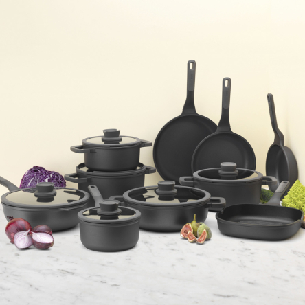 Ківш з антипригарним покриттям BergHOFF LEO STONE+ діаметр 18см, 2л (3950591) - 5