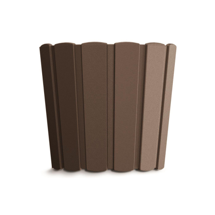 Горщик для квітів Prosperplast Boardee Basic 15х15х13см коричневий (25487-222) - 1