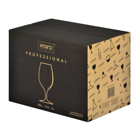 Набор бокалов для воды PROFESSIONAL 530млх6шт (KROS-952000) - 3 Набор бокалов для воды PROFESSIONAL 530млх6шт (KROS-952000) - 3
