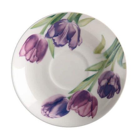 JY0036 Чашка з блюдцем Tulips FLORIADE порцелянова, 480 мл - 2 JY0036 Чашка з блюдцем Tulips FLORIADE порцелянова, 480 мл - 2