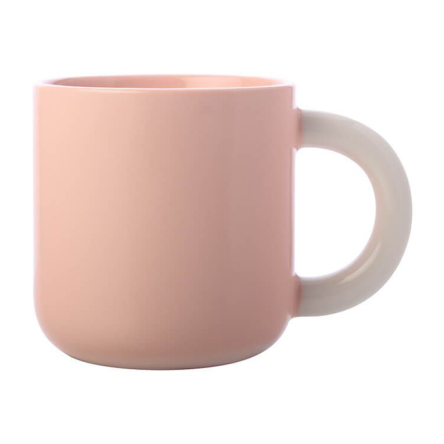 DI0343 Кухоль для чаю SHERBET Apricot, порцеляна, 370 мл - 1 DI0343 Кухоль для чаю SHERBET Apricot, порцеляна, 370 мл - 1
