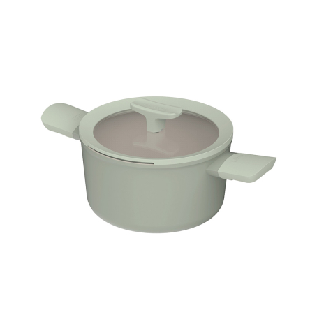 Каструля з антипригарним покриттям BergHOFF LEO BALANCE SAGE, діаметр 20см, 3.1л (3950451) - 1