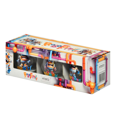 Набор стаканов Robots 250млх3шт (KROS-952222) - 3 Набор стаканов Robots 250млх3шт (KROS-952222) - 3