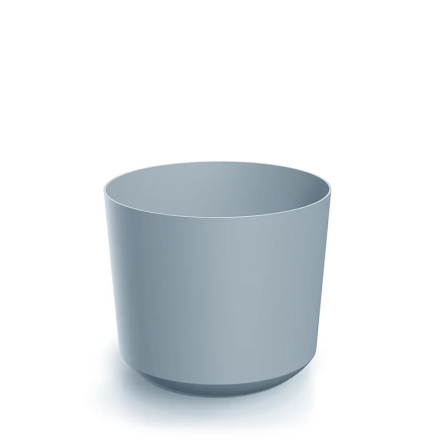 Горщик для квітів Prosperplast TUBO 20х20х17.7см круглий світло-сірий (66293-443) - 1 Горщик для квітів Prosperplast TUBO 20х20х17.7см круглий світло-сірий (66293-443) - 1
