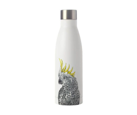 JR0018 Бутылка металлическая Сrested Cockatoo MARINI FERLAZZO, с двойными стенками, 500 мл