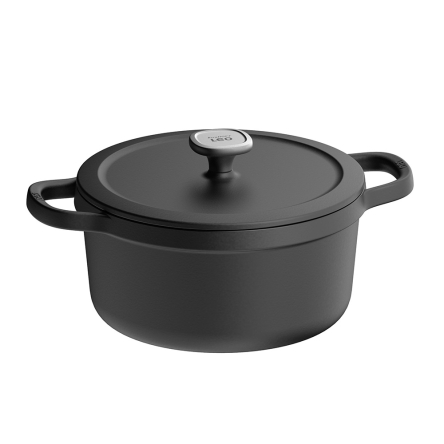 Кастрюля BergHOFF LEO GRAPHITE, чугун, диаметр 26см, 5.7л (3950466) - 1