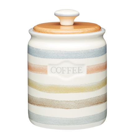 Банка Kitchen Craft для хранения кофе, керамическая, 10,5 х 17 см, 800 мл - 1