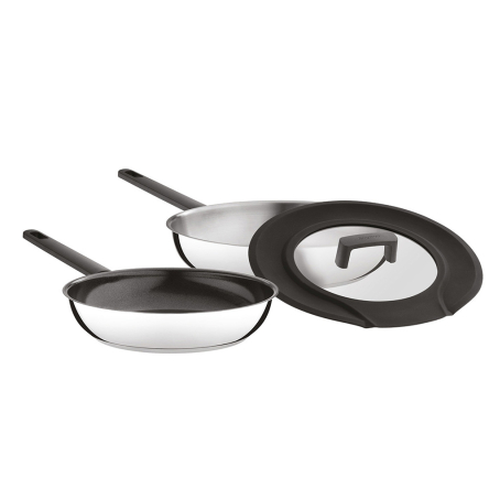 Набір сковорідок BergHOFF UQONIQ DOWNDRAFT 3 предмети (1111048) - 1