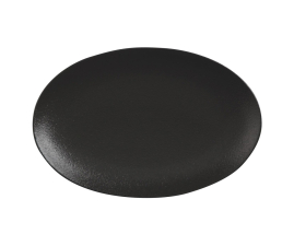 AX0204 Блюдо сервировочное CAVIAR BLACK, фарфоровое, 25 х 16 см