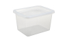 Ящик для хранения Plast Team BASIC с крышкой 15л прозрачный (TEA-2295) - 1