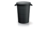Контейнер хозяйственный SMOOTH 80л с крышкой черный (63346-411) - 1
