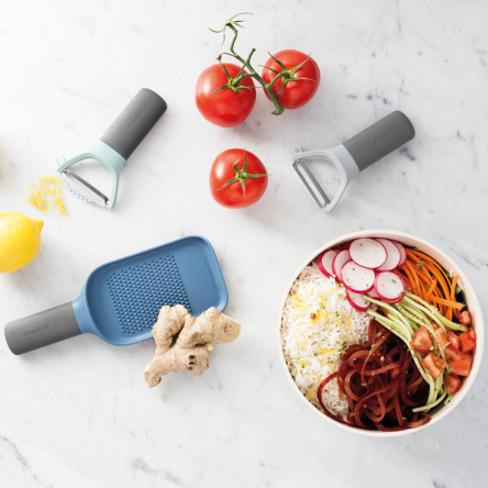 Тертка для імбиру, овочечистка та ніж із зестером BergHOFF LEO (3950295) - 3