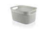 Кошик для зберігання UCS DROP DESIGN 6.6л сірий металік (UCS-163006.2) - 1 Кошик для зберігання UCS DROP DESIGN 6.6л сірий металік (UCS-163006.2) - 1