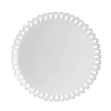 U10150628A83 Блюдо серверовочное La Porcellana Bianca GIULIETTA, фарфор, диам. 32 см - 1