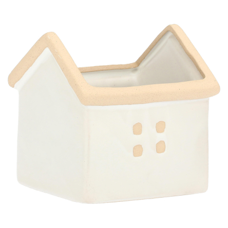 H234000008 Кашпо Rituali Domestici DICASA, керамічне, біле, 11 х 11 х 13 см - 8