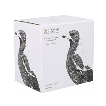 DX0569 Кружка для чая Magpie MARINI FERLAZZO фарфоровая, 12,5 х 9 х 11,5 см, 450 мл - 3