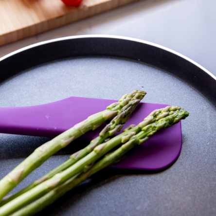 Лопатка гнучка Kitchen Craft COLOUR WORKS, фіолетова, силікон, 27,5 см - 4