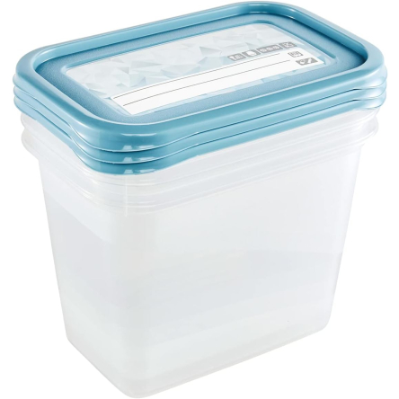 Комплект ємностей для морозилки Keeeper Mia Magic Ice прямокутний 3х1.0 л (KEE-3014) - 5